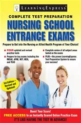Book cover of Nursing School Entrance Exams (3rd ed.) by LLC LearningExpress