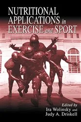 Book cover of Nutritional Applications in Exercise and Sport by Unknown