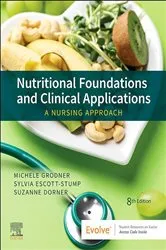 Book cover of Nutritional Foundations and Clinical Applications - E-Book (8th ed.) by Grodner EdD, CHES, Michele