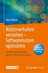 Book cover of Nutzerverhalten verstehen – Softwarenutzen optimieren by Mario Donick