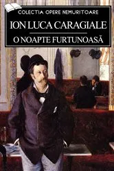 Book cover of O noapte furtunoasa by Ion Luca Caragiale