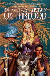 Book cover of Oathblood by Mercedes Lackey