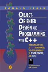 Book cover of Object-Oriented Design and Programming with C++ by Ronald Leach