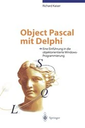 Book cover of Object Pascal mit Delphi by Richard Kaiser