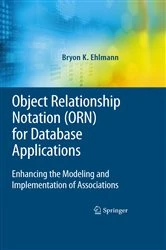 Book cover of Object Relationship Notation (ORN) for Database Applications by Bryon K. Ehlmann