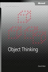 Book cover of Object Thinking by David West