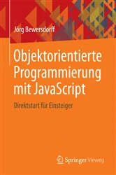 Book cover of Objektorientierte Programmierung mit JavaScript by Jörg Bewersdorff