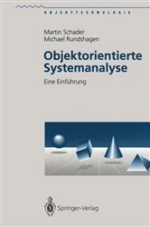 Book cover of Objektorientierte Systemanalyse by Martin Schader