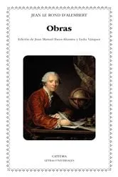Book cover of Obras by Jean Le Rond d'Alembert