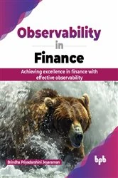 Book cover of Observability in Finance by Brindha Priyadarshini Jeyaraman