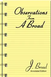 Book cover of Observations from a Broad by J. Broad