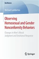 Book cover of Observing Homosexual and Gender Nonconformity Behaviors by Michael Lambertus