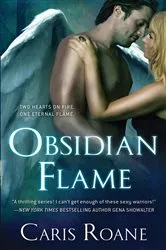 Book cover of Obsidian Flame by Caris Roane