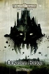 Book cover of Obsidian Ridge by Jess Lebow