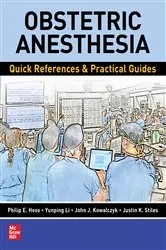 Book cover of Obstetric Anesthesia: Quick References & Practical Guides by Philip E. Hess