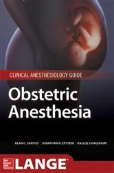 Book cover of Obstetric Anesthesia by Alan Santos