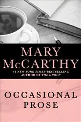Book cover of Occasional Prose by Mary McCarthy