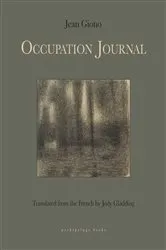 Book cover of Occupation Journal by Jean Giono