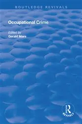 Book cover of Occupational Crime by Gerald Mars
