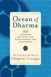 Book cover of Ocean of Dharma by Chogyam Trungpa