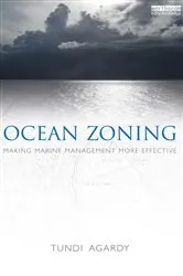 Book cover of Ocean Zoning by Tundi Agardy