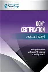 Book cover of OCN® Certification Practice Q&A by Springer Publishing Company