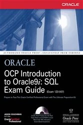 Book cover of OCP Introduction to Oracle9i: SQL Exam Guide by Jason Couchman