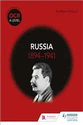 Book cover of OCR A Level History: Russia 1894-1941 by Andrew Holland