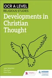 Book cover of OCR A Level Religious Studies: Developments in Christian Thought by Julian Waterfield