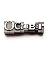 Book cover of October, A Month In Verse by Robert Seymour Bridges