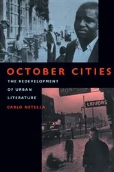 Book cover of October Cities by Carlo Rotella