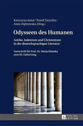 Book cover of Odysseen des Humanen by Katarzyna Jastal