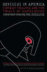 Book cover of Odysseus in America by Jonathan Shay