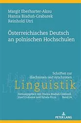 Book cover of Oesterreichisches Deutsch an polnischen Hochschulen by Hanna Biaduń-Grabarek