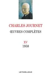 Book cover of Oeuvres complètes, volume XV by Charles Journet