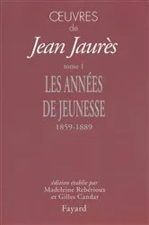 Book cover of Oeuvres, tome 1 by Jean Jaurès