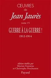 Book cover of Oeuvres tome 15 by Jean Jaurès