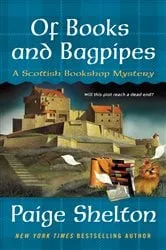 Book cover of Of Books and Bagpipes by Paige Shelton