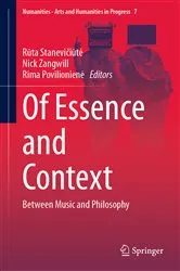 Book cover of Of Essence and Context by Rūta Stanevičiūtė