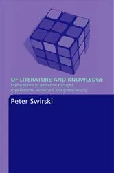 Book cover of Of Literature and Knowledge by Peter Swirski