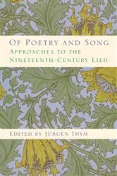 Book cover of Of Poetry and Song by Jürgen Thym