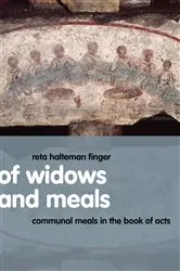 Book cover of Of Widows and Meals by Reta Halteman Finger