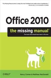 Book cover of Office 2010: The Missing Manual by Nancy Conner