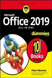 Book cover of Office 2019 All-in-One For Dummies by Peter Weverka