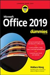 Book cover of Office 2019 For Dummies by Wallace Wang