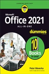 Book cover of Office 2021 All-in-One For Dummies by Peter Weverka