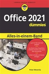 Book cover of Office 2021 Alles-in-einem-Band für Dummies by Peter Weverka