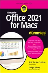 Book cover of Office 2021 for Macs For Dummies by Bob LeVitus