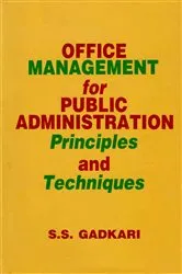 Book cover of Office Management for Public Administration: Principles and Techniques by Unknown