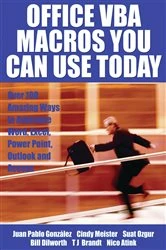 Book cover of Office VBA Macros You Can Use Today by Juan Pablo González